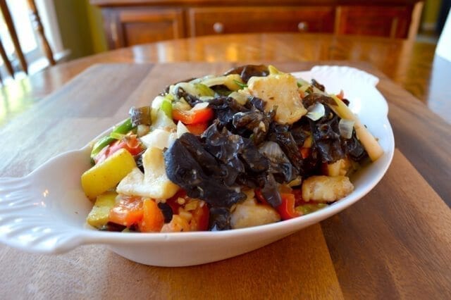 Tilapia and Mixed Vegetable Stir-Fry
