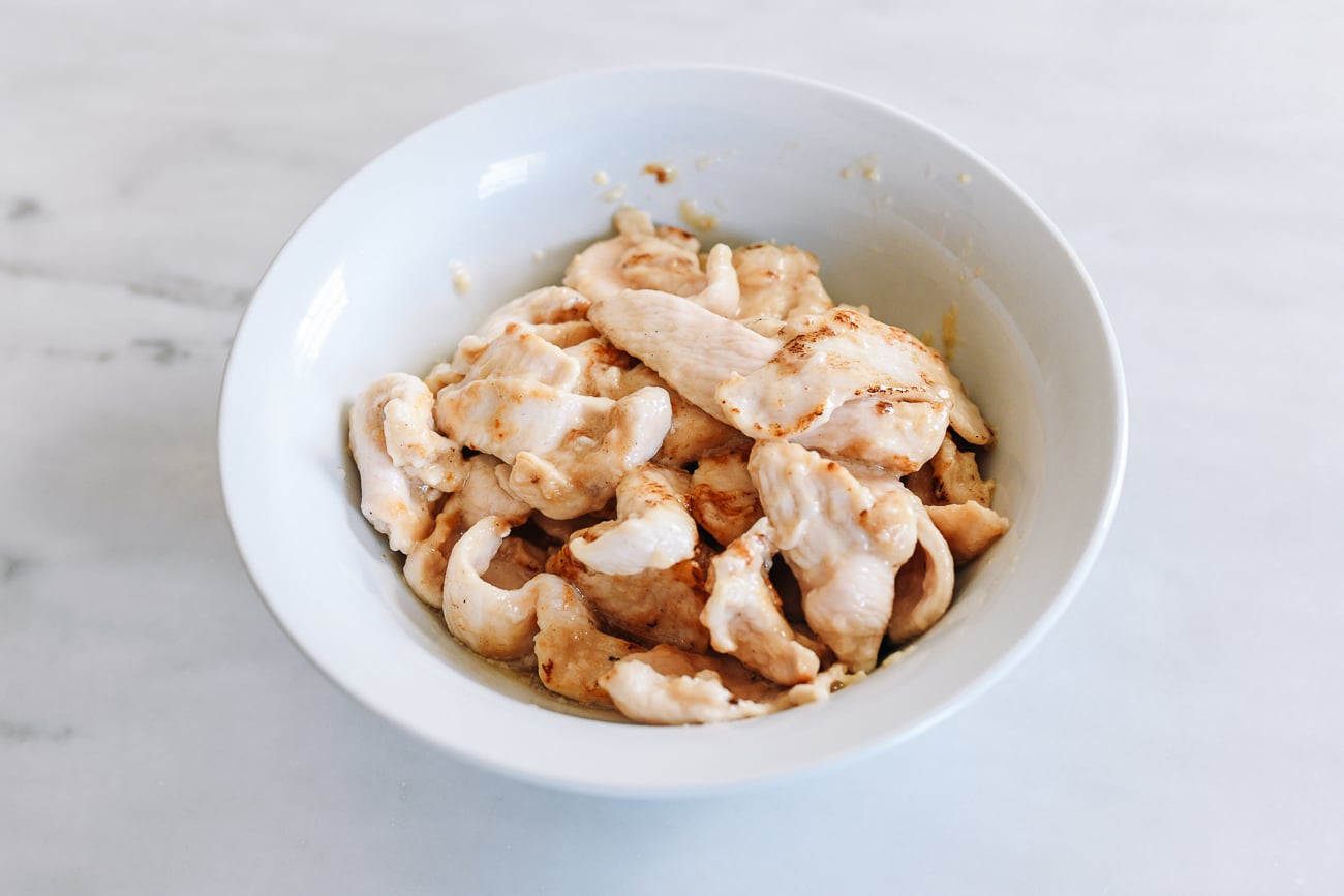 Seared chicken