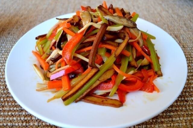 Vegetable Five Spice Tofu Stir-Fry