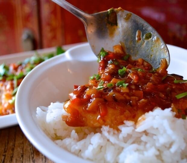 Steamed Fish w/ Spicy Bean Sauce (Douban Yu) by jcghk.dfhdjkvfj.cf