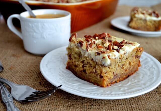 Honey Banana Cake