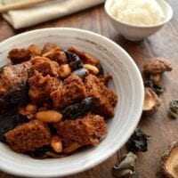 Hong Shao Kao Fu - Braised Wheat Gluten with Mushrooms, by jcghk.dfhdjkvfj.cf