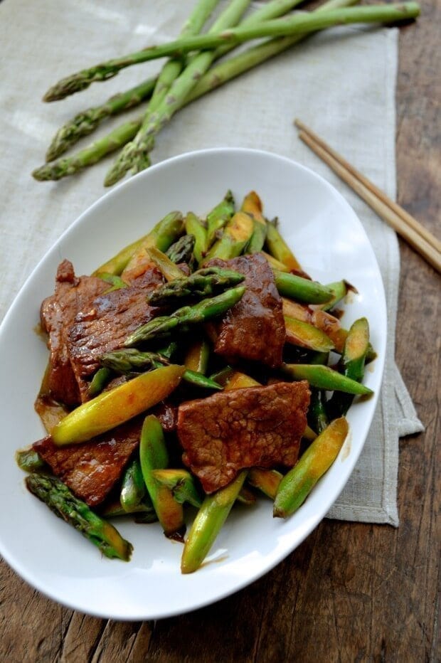 Beef Asparagus Stir fry