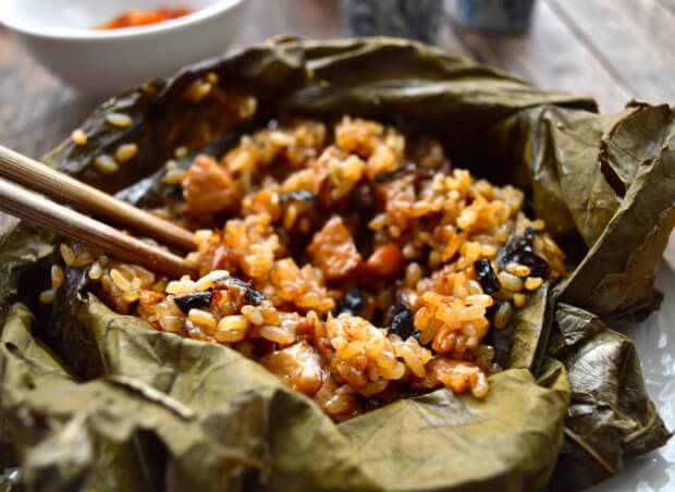 Dim Sum Sticky Rice Lotus Leaf Wraps (Lo Mai Gai), by jcghk.dfhdjkvfj.cf