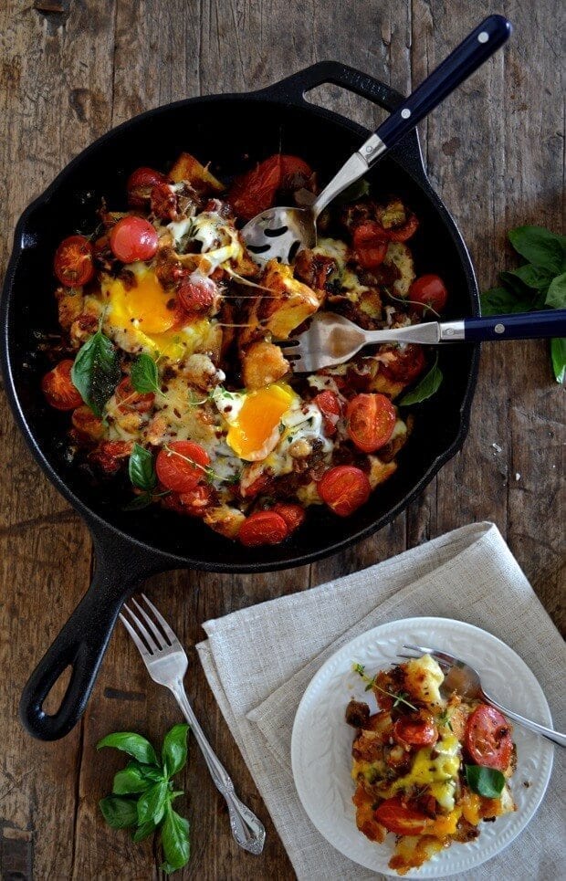 Ratatouille Brunch Bake