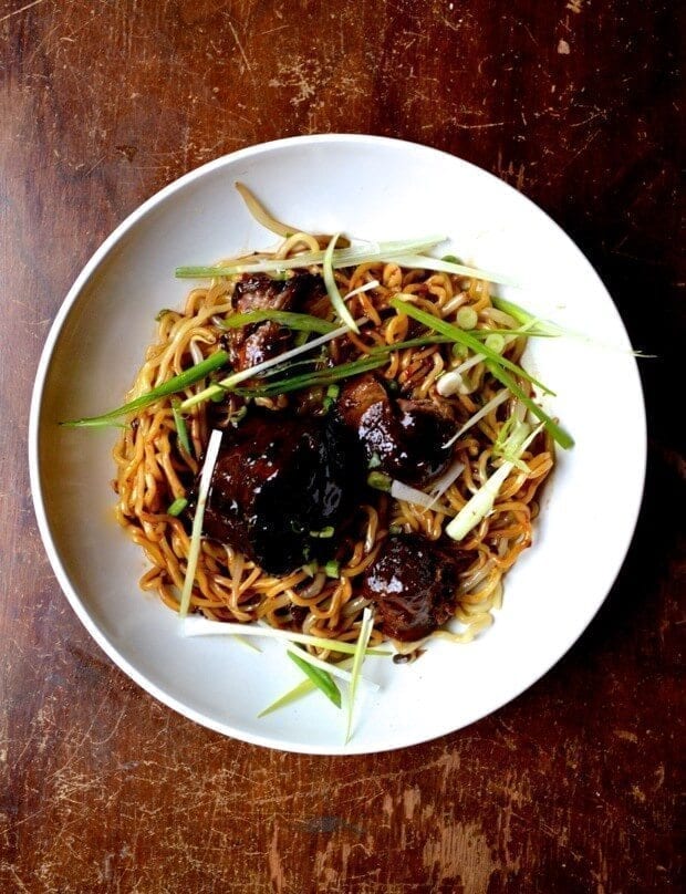 Braised Oxtail Noodles