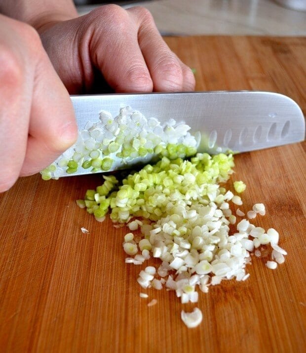 scallion-chopped
