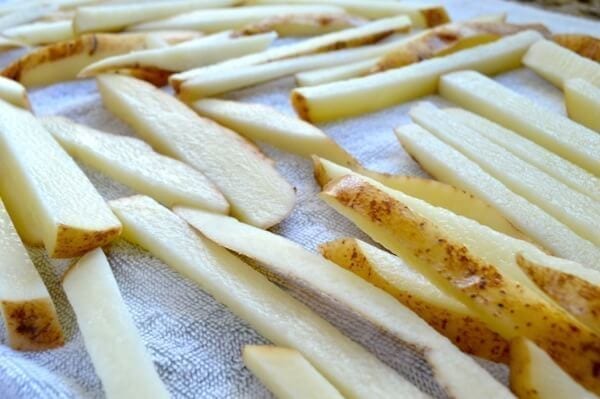 Drying Fries