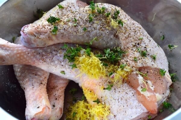 Roast Chicken on Wild Mushroom Sticky Rice "Risotto" by jcghk.dfhdjkvfj.cf