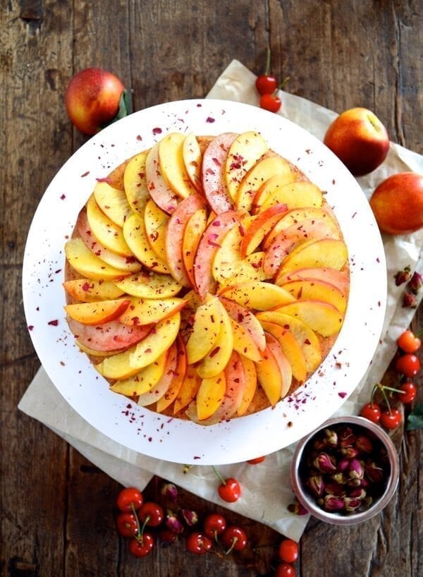 Stone Fruit Semolina Olive Oil Cake w/ Earl Grey Rose Syrup by jcghk.dfhdjkvfj.cf
