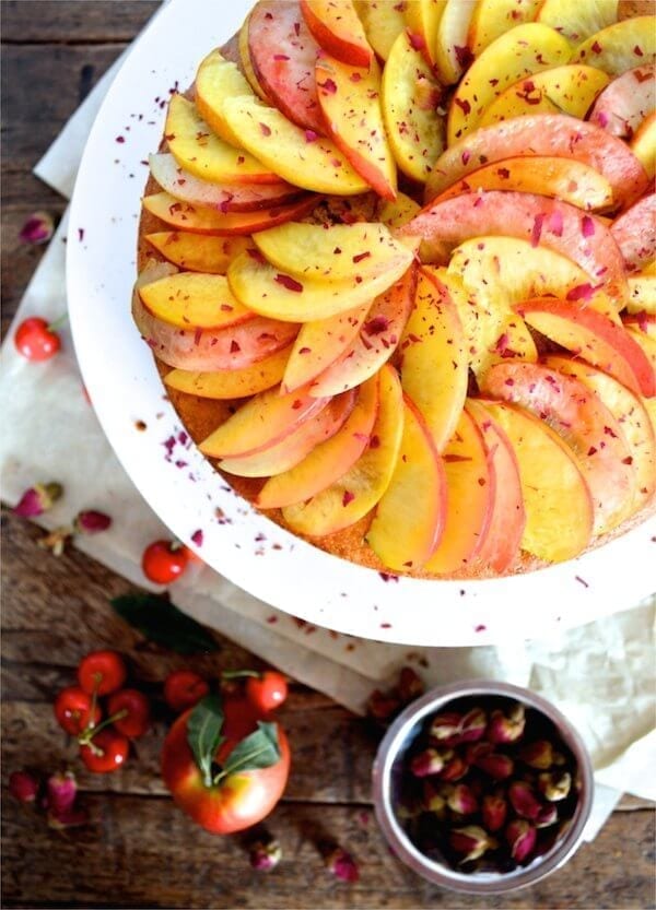 Stone Fruit Semolina Olive Oil Cake w/ Earl Grey Rose Syrup by jcghk.dfhdjkvfj.cf