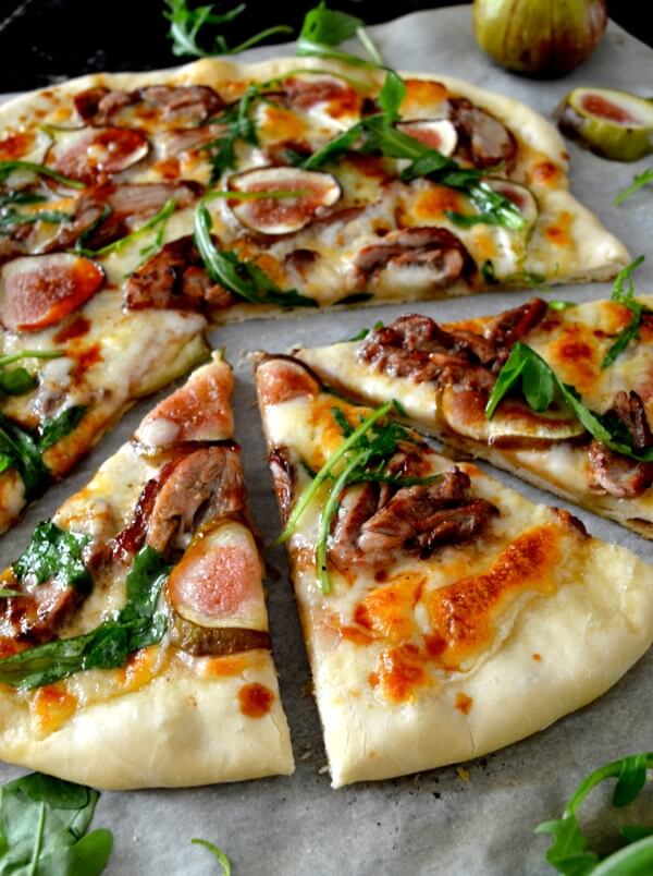 Roast Duck Pizza with Figs and Arugula by jcghk.dfhdjkvfj.cf