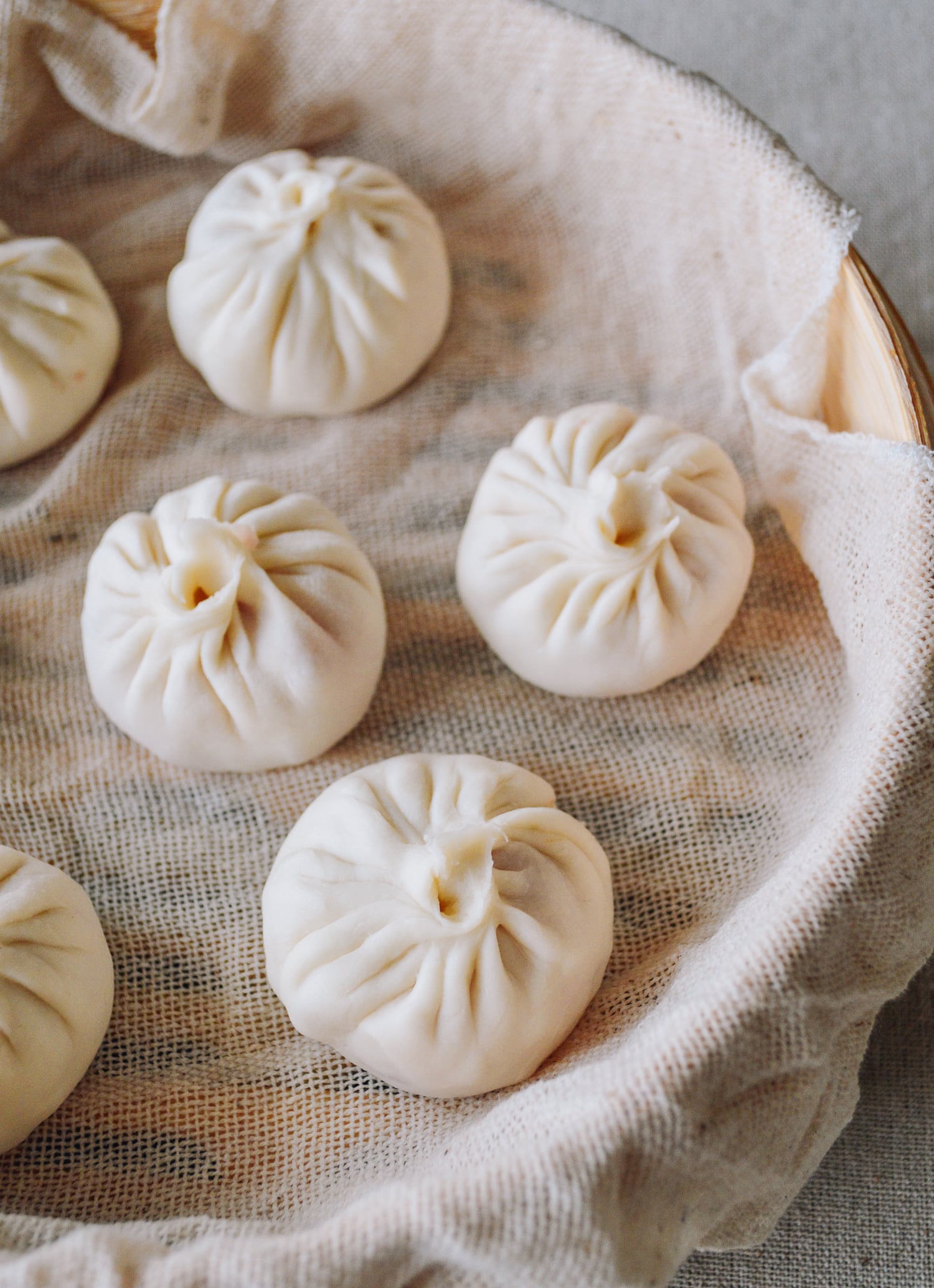 Soup dumplings in steamer before cooking, by jcghk.dfhdjkvfj.cf