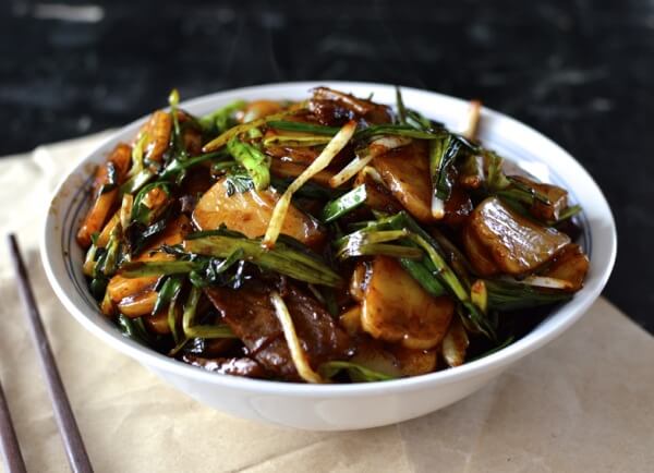 Steak and Scallion Rice Cake Stir-Fry by jcghk.dfhdjkvfj.cf