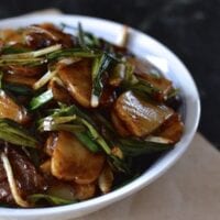 Steak and Scallion Rice Cake Stir-Fry by jcghk.dfhdjkvfj.cf