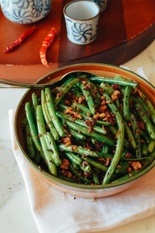 Sichuan Dry Fried Green Beans