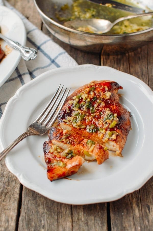 Soy Glazed Chicken Breast with Scallion Ginger Oil, by jcghk.dfhdjkvfj.cf