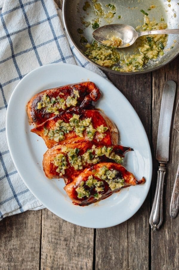 Soy Glazed Chicken Breast with Scallion Ginger Oil, by jcghk.dfhdjkvfj.cf