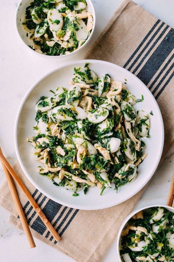 Shanghai Rice Cake Stir-fry w/ Greens - Shanghai Cuisine, by jcghk.dfhdjkvfj.cf