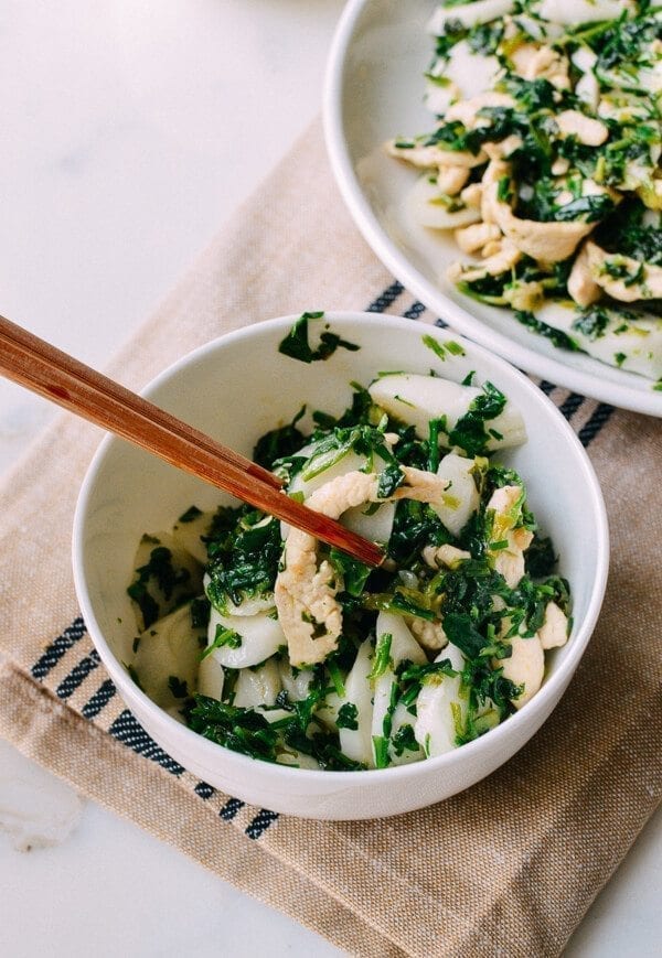 Shanghai Rice Cake Stir-fry w/ Shepherd's Purse, by jcghk.dfhdjkvfj.cf