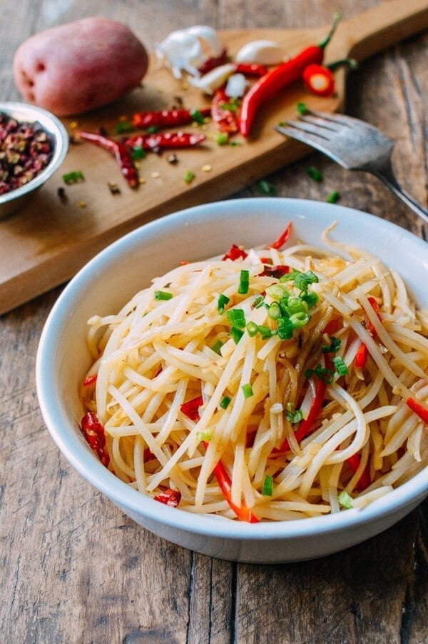 Chinese Vegan Recipes - Sichuan Stir-Fried Potatoes, by jcghk.dfhdjkvfj.cf