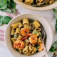 Thai Basil Pesto Pasta with Spicy Shrimp, by jcghk.dfhdjkvfj.cf