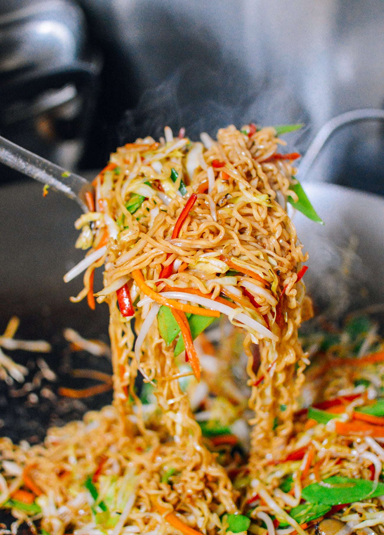 Vegetable Ramen Noodle Stir-fry