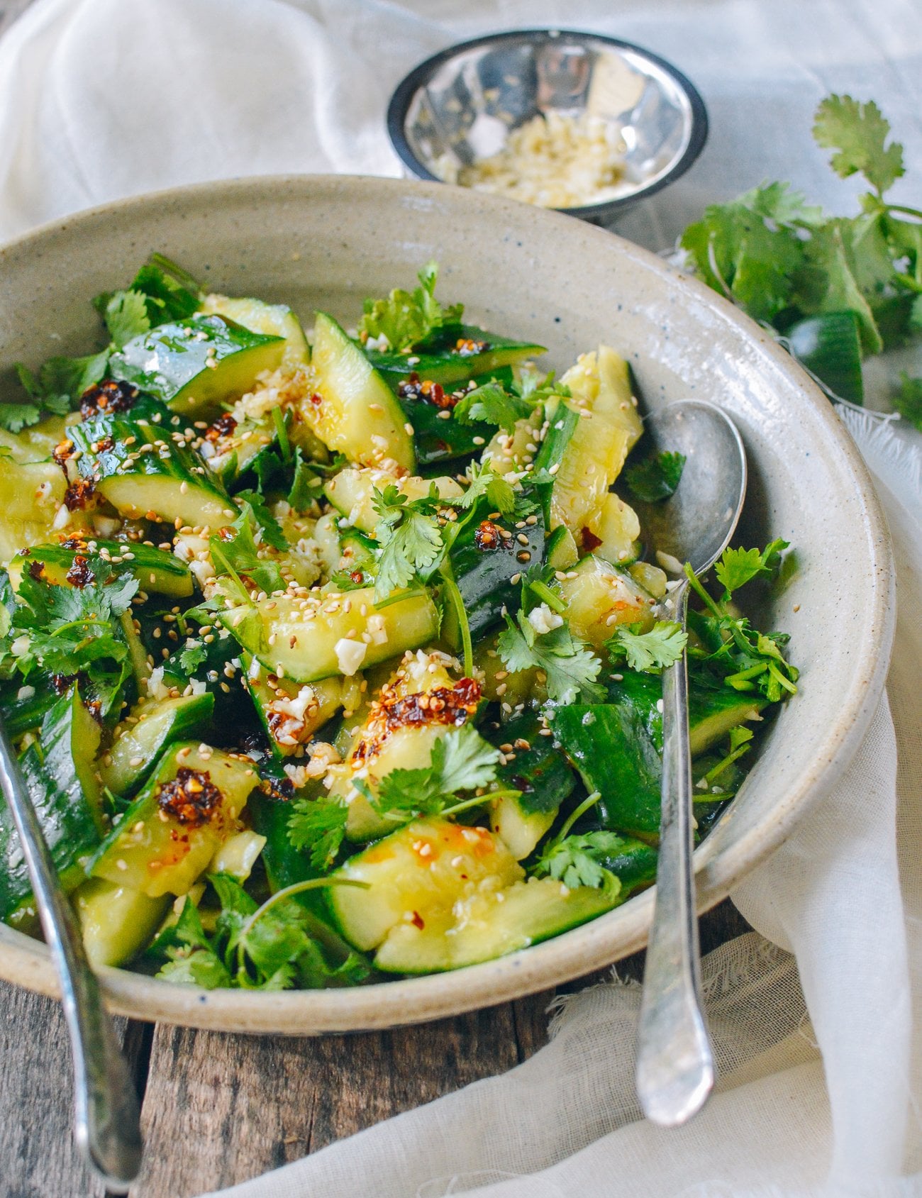 Chinese cucumber salad