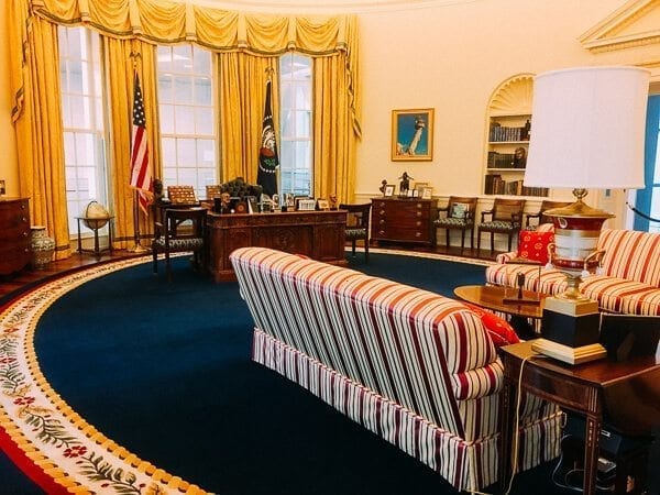 presidential library oval office