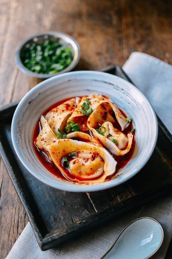 Sichuan Spicy Wontons Recipe