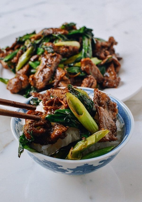 Scallion Beef Stir-fry Chinatown Favorite
