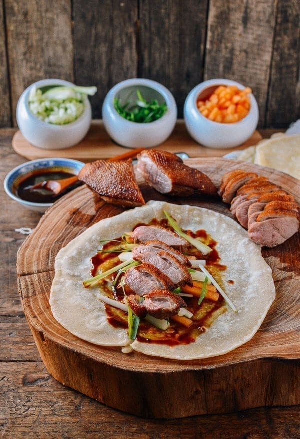 Easy Peking Duck with Mandarin Pancakes
