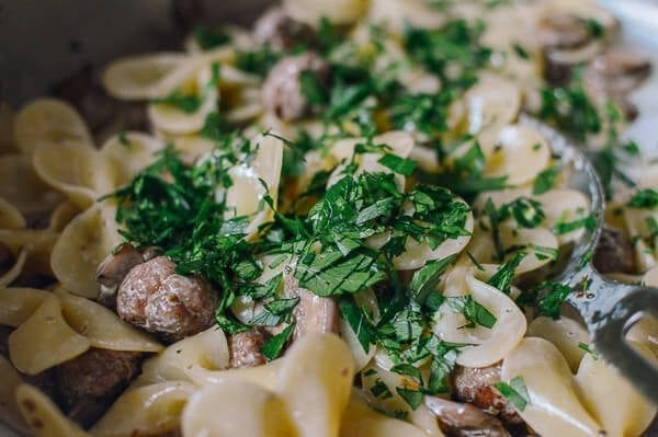 Winter Pasta with Mushrooms, Sausage Meatballs, Walnuts & Crispy Sage, by jcghk.dfhdjkvfj.cf