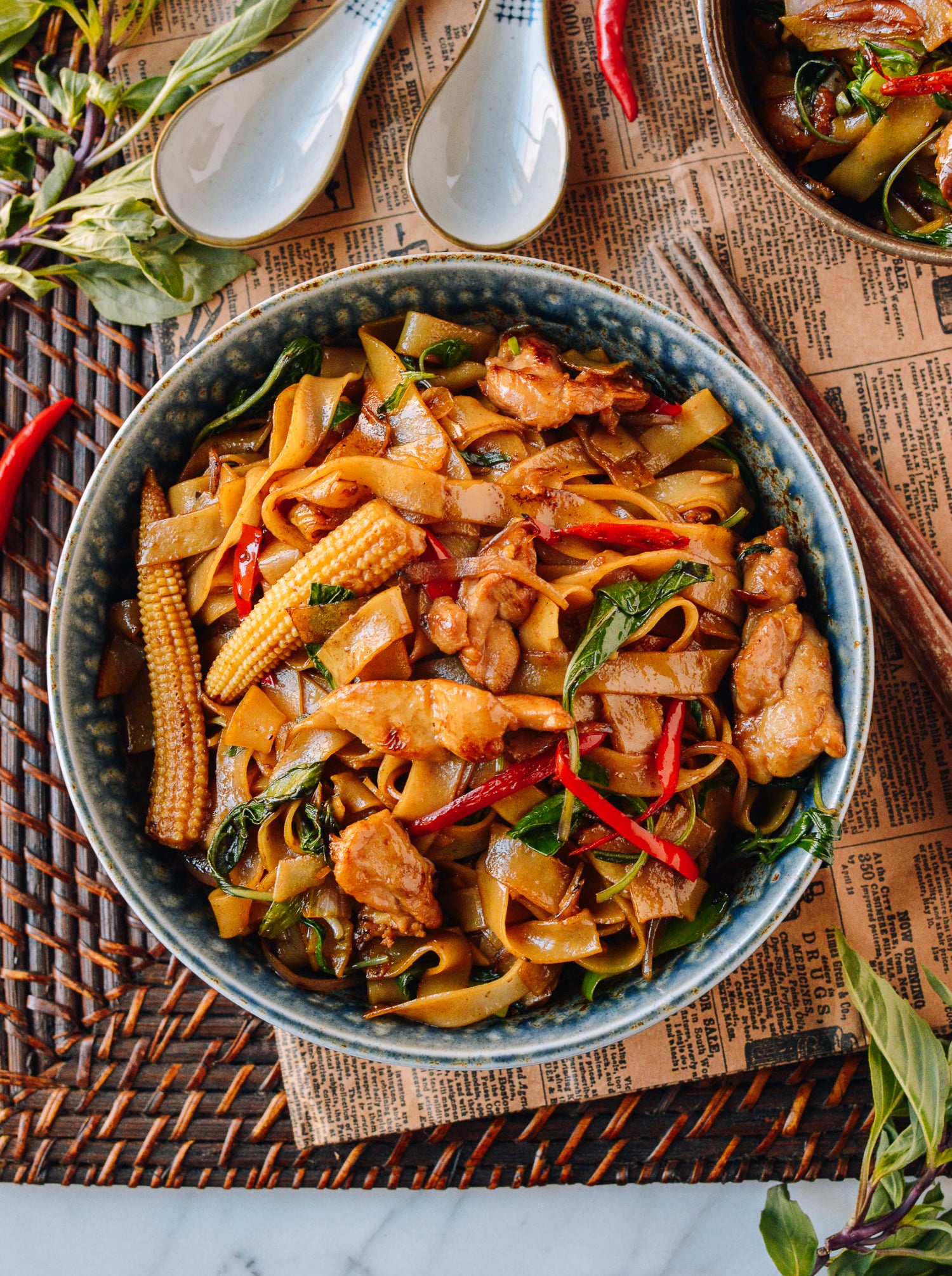 Drunken Noodles (Pad Kee Mao)