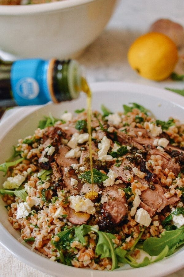 Farro Salad with Grilled Turkey, Lemon, Herbs & Feta, by jcghk.dfhdjkvfj.cf