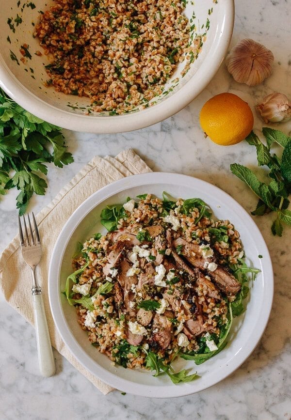 Farro Salad with Grilled Turkey, Lemon, Herbs & Feta, by jcghk.dfhdjkvfj.cf