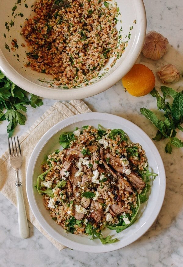Farro Salad with Grilled Turkey, Lemon, Herbs & Feta, by jcghk.dfhdjkvfj.cf