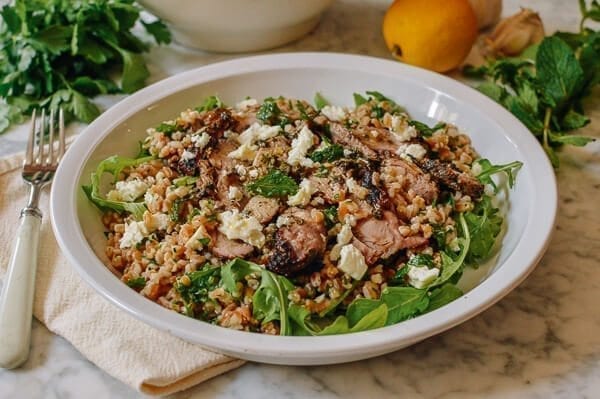 Farro Salad with Grilled Turkey, Lemon, Herbs & Feta, by jcghk.dfhdjkvfj.cf