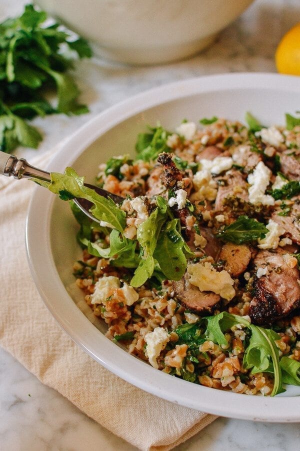 Farro Salad with Grilled Turkey, Lemon, Herbs & Feta, by jcghk.dfhdjkvfj.cf