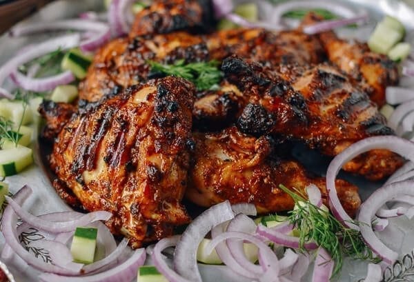 Grilled Tandoori Chicken with Indian-Style Rice, by jcghk.dfhdjkvfj.cf