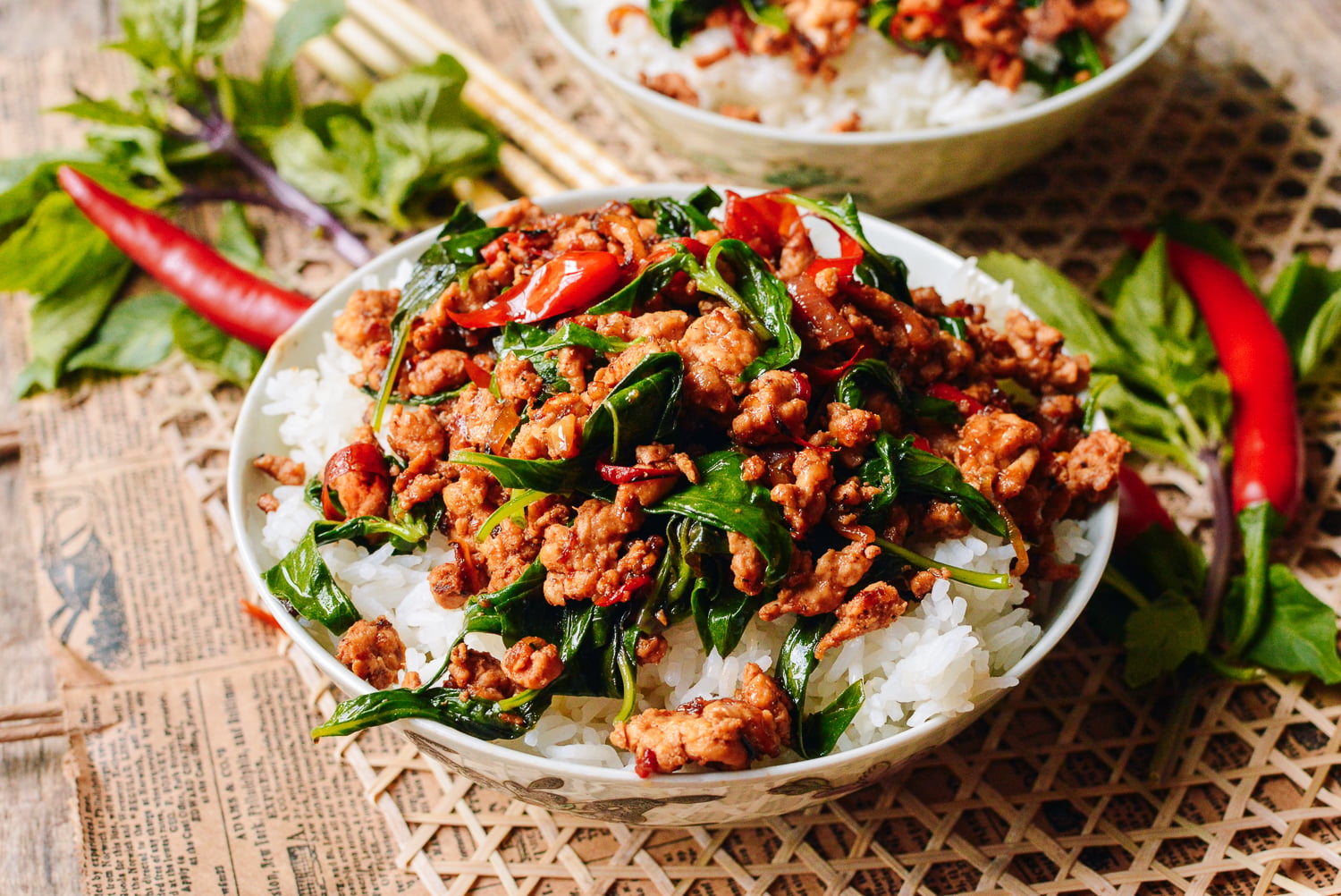 Thai Basil Chicken (Easy Gai Pad Krapow), by jcghk.dfhdjkvfj.cf