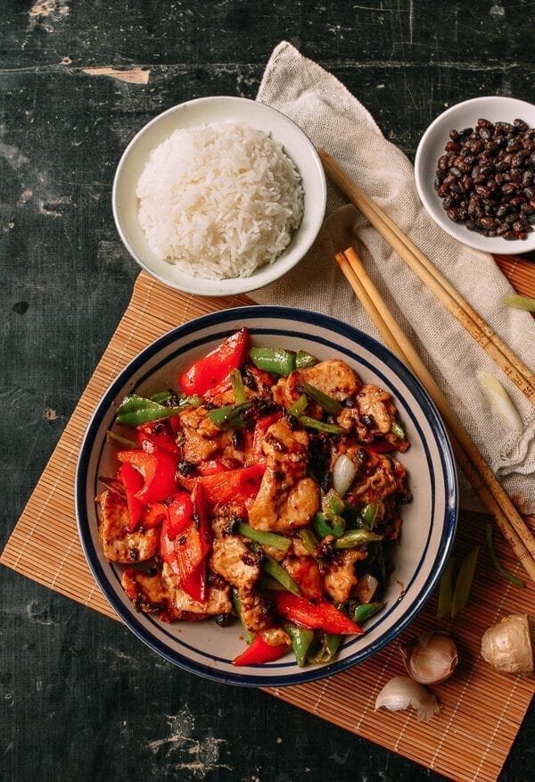 Chicken with Black Bean Sauce