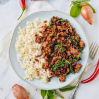 Pork and Holy Basil Stir-fry (Pad Kra Pao), by jcghk.dfhdjkvfj.cf