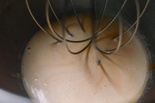 eggs and mile mixed for Cantonese Steamed Custard Buns (Nai Wong Bao), by jcghk.dfhdjkvfj.cf