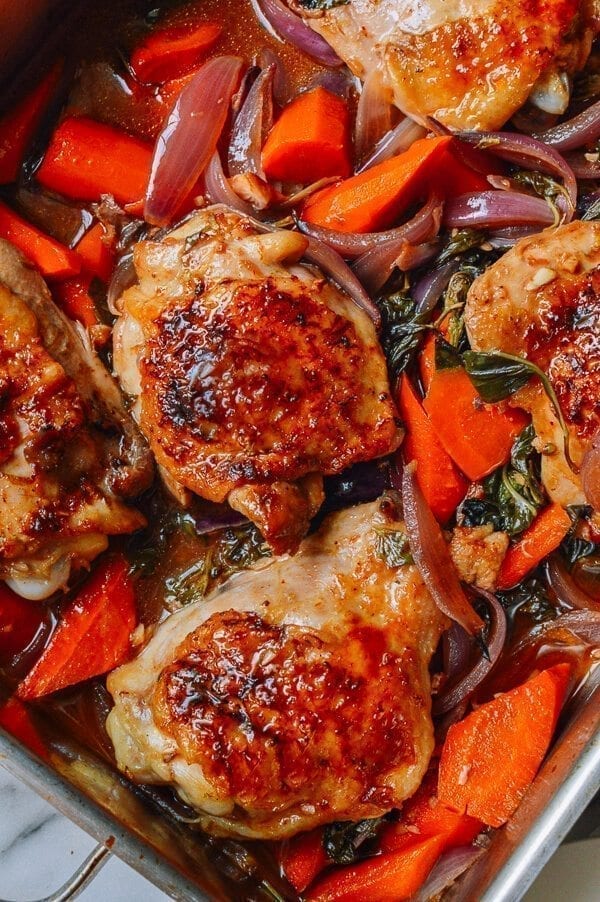 Thai Roasted Chicken Thighs Recipe
