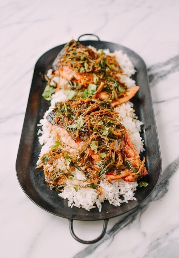 Crispy Scallion Ginger Salmon, by jcghk.dfhdjkvfj.cf