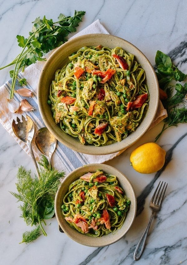 Salmon Pasta with Green Goddess Pesto, by jcghk.dfhdjkvfj.cf