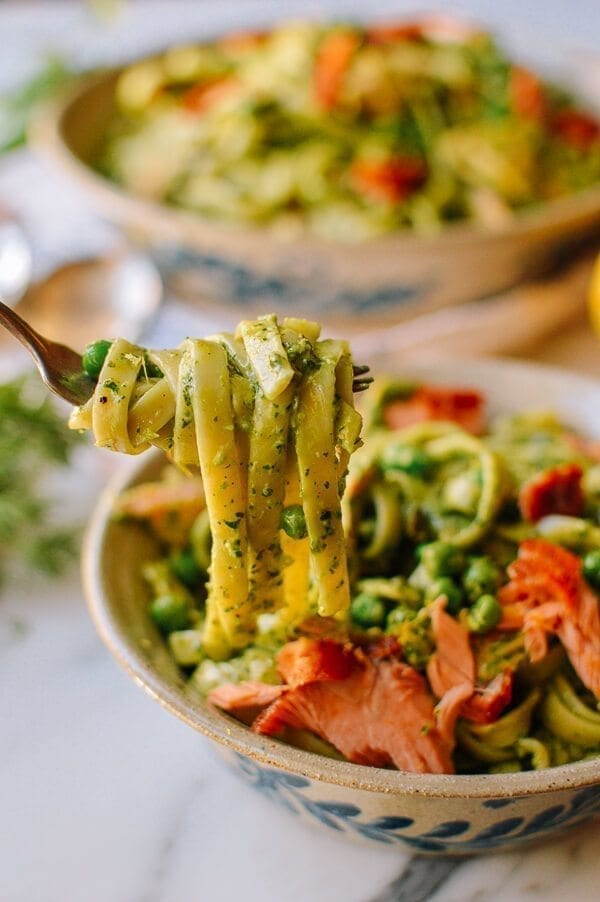 Salmon Pasta with Green Goddess Pesto, by jcghk.dfhdjkvfj.cf