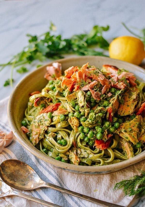 Salmon Pasta with Green Goddess Pesto, by jcghk.dfhdjkvfj.cf