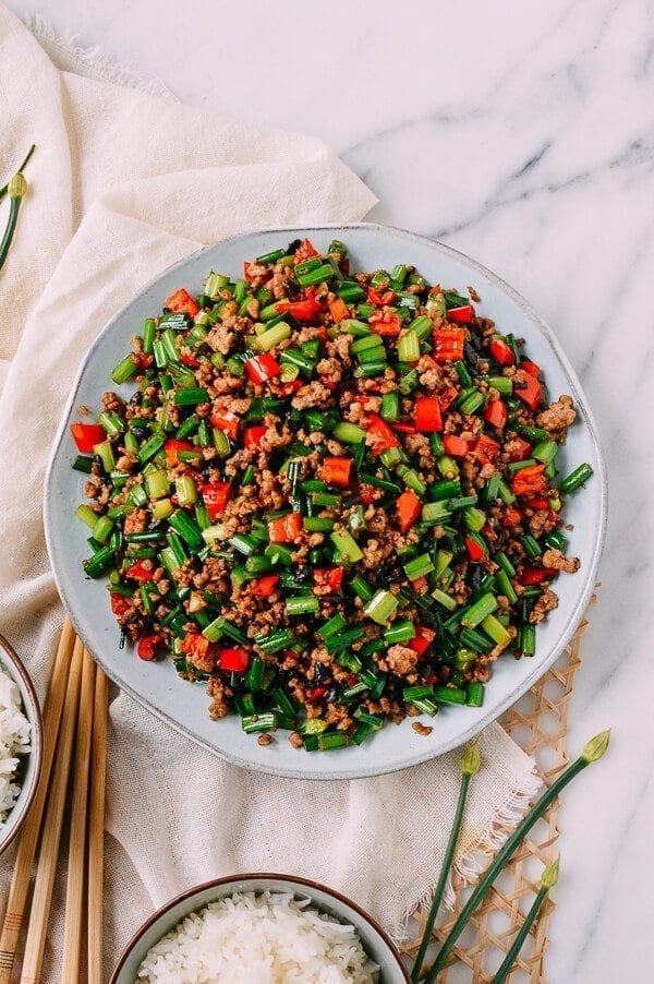 garlic chive stir fry with Pork, by jcghk.dfhdjkvfj.cf